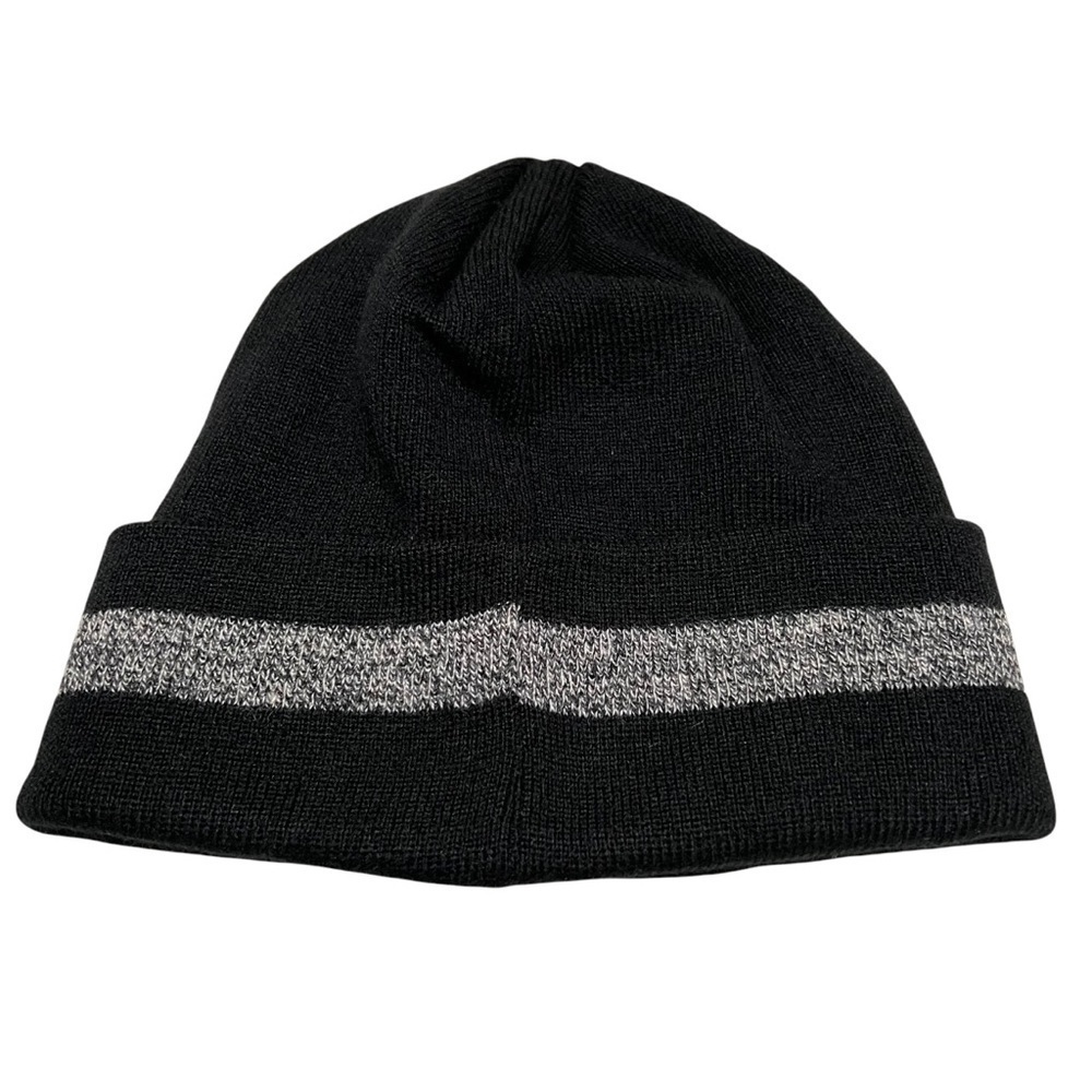 Levi’s Black Knit Beanie Winter Hat - Picture 2 of 6